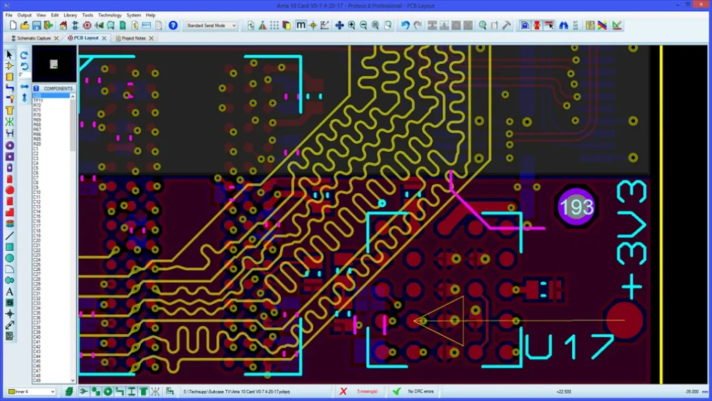 ساخت PCB با پروتئوس